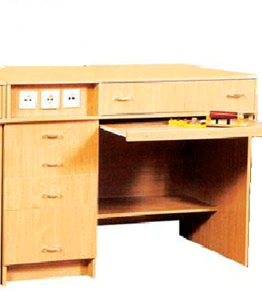 Стіл демонстраційний для кабінету фізики №1 (з розетками) (80336) Промінь